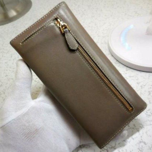 Prada Dark Taupe Or 'argilla' 'city Calf' Line - Picture 3 of 8